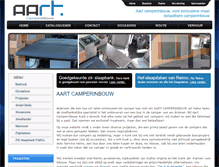 Tablet Screenshot of aartcamperinbouw.nl